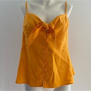 Sofia Jeans by Sofia Vergara Sleeveless Knot Peplum
Top Size XXL